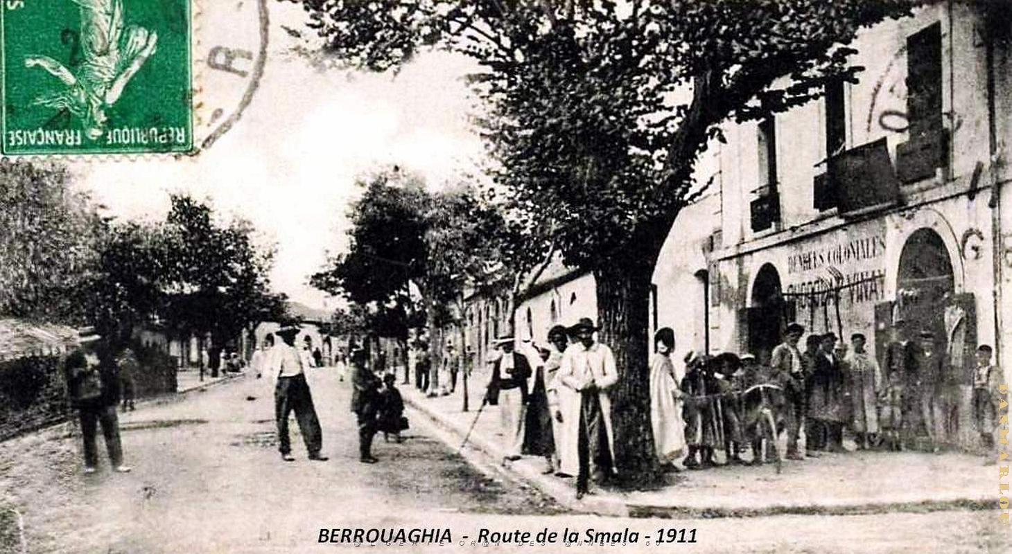 2744- Berrouaghia - Route de la Smala - 1911.jpg